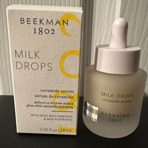 Beekman 1802 Other - Beekman 1802 Milk Drops Ceramide Serum - Cream and Gold